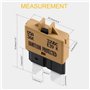 Gloso Disjoncteur Fusibles à lames Réinitialisation manuelle Standard Le bateau Camion Voitures 10 AMP 5 paquets E39