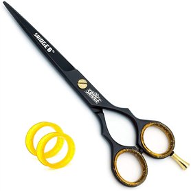 Ciseaux de coiffure Ciseaux de coupe de cheveux Ciseaux de coiffeur Lame de rasoir en acier à haute teneur en carbone pour coiff