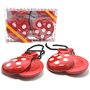 CASTAÑUELAS ROUGE POUR ENFANTS