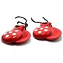 CASTAÑUELAS ROUGE POUR ENFANTS