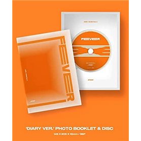 Genie Music Ateez – Zero : Fever Part.3 [Diary ver.] (7ème mini album) + affiche pliée limitée pré-commande + cadeau culturel co