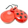 1 paire de petites cagoules rouges et noires taille pour les petits