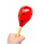 Maracas et castagnettes adultes en bois. ensemble musical complet de l'Espagne, Couleur à pois, Couleurs Traditionnelles Espagno
