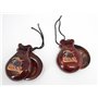 ESPAGNOL CASTANUELES EN BOIS NATUREL POUR ADULTES VERNISÉ avec vernis. Espagne Torro, flamenco et Sévillanes