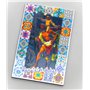 Aimant pour réfrigérateur Saint Christ ou Bal.Christophe 5,5 cm x 8,5 cm Saints religieux espagnols. Église chrétienne d'Espagne