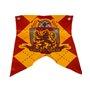 Harry Potter Bannière avec Blason de Poudlard - Toutes les Quatre Maisons Murale Drapeau Multi Medium