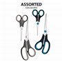 Lot de 2 paires de ciseaux de cuisine robustes avec lames tranchantes en acier inoxydable et poignées confortables pour couper l