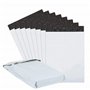 Lot de 8 sacs postaux robustes en plastique imperméable avec fermeture autocollante pour envoi postal