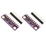 TECNOULAB 2 pièces 4 canaux I2C ADS1015 12 Bits précision ADC convertisseur Module Carte de développement avec amplificateur de