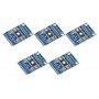 TECNOULAB 5 pièces XH-M562 TPA3116D2 amplificateur Audio numérique DC 12 V-24 V 2x50 W Double Canal
