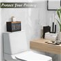 Jomeis Girl Stuff Boîte de rangement | Organiseur de salle de bain pour produits d'hygiène féminine | En bois avec couvercle à c