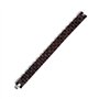 Woodstar Black Turtle Bracelet en Bois Noir, Bijoux Bracelets pour Homme Femme Réglable
