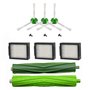 MaxDirect Kit de pièces de rechange Compatible avec Roomba i7 i7+ E5 E6 E7 - Pack de brosses latérales