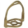 Spire Etriers Baroque en Laiton 12 cm