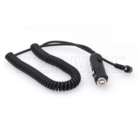 SZRMCC 12V- 24V DC 5.5 x 2.5mm Voiture Allume-Cigare Adaptateur d'alimentation câble de Chargeur pour Lecteur DVD Portable