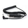SZRMCC 12V- 24V DC 5.5 x 2.5mm Voiture Allume-Cigare Adaptateur d'alimentation câble de Chargeur pour Lecteur DVD Portable, Voit