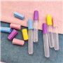 Conteneur d'aiguilles à coudre en plastique, 4 pièces, pour broderie, feutrage, épingle, Tube de rangement pour aiguilles