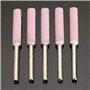 LEXIANG 10 pièces aiguiseur de tronçonneuse Pierres de meulage 4.8mm 3/16 Outil d'affûtage Pierres bavure scie à chaîne Outil de