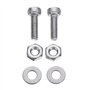 LEXIANG 50 pièces/Ensemble M2.5 Kit de Montage de Cartouche de tête de Platine Vinyle Universel boulons en Acier Inoxydable vis 