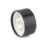 cdhgsh 2 pièces 25x13mm axe D Bouton de potentiomètre Rotatif encodeur contrôle du Volume pour Haut-Parleur amplificateur Audio 