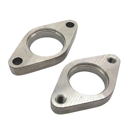 HCPGBGLBTF en Acier Inoxydable 35/38mm 304 Inlet d'échappement de Tuyau d'échappement de Bride cale