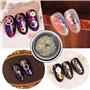 Buwei 120 pièces Mixte Steampunk Cogs engrenage Horloge Charme UV Cadre résine Bijoux remplissages Bricolage