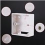 Buwei 86X86 PVC épaississement boîte de jonction Cassette de Montage Mural pour Prise de commutateur Interrupteur de Base boîte 