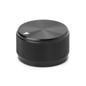 Buwei 30x17mm potentiomètre Bouton Capuchon contrôle du Volume encodeur en Aluminium Haut-parleurs multimédia pièces de Rechange