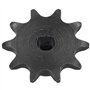 Pignons d'engrenage, pignon en acier haute résistance 3Pcs 6mm D Trou pour équipement mécanique pour Robot