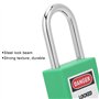 Ensembles de cadenas de sécurité , ensemble de 10 ensembles de cadenas de verrouillage durables avec 20 clés pour les stations d