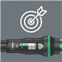 Wera 05075620001 Clé dynamométrique à cliquet Click-Torque C 1, 1/2", 10-50 Nm Vert