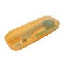 Kit de Soins Bucco-dentaires Orthodontiques pour Appareils Orthodontiques, Ensemble D'hygiène Portable avec Brosse Interdentaire