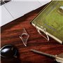 angelle Porte-page De Livre Clair Pragmatique Signet De Pouce,Outils De Lecture En Acrylique,Pour Les Lecteurs Amoureux Des Livr