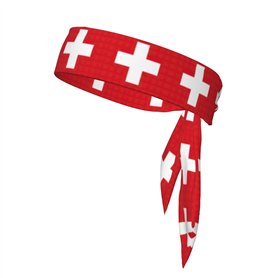 Bandeau bandana suisse Ultimate Performance absorbant la transpiration pour sports de plein air Design unisexe Tissu doux et res