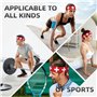 Bandeau bandana suisse Ultimate Performance absorbant la transpiration pour sports de plein air Design unisexe Tissu doux et res