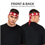 Bandeau bandana suisse Ultimate Performance absorbant la transpiration pour sports de plein air Design unisexe Tissu doux et res