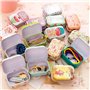 SUCHUANGUANG Boîte en Fer Blanc colorée boîtes d'emballage de Pot scellées pour Bijoux Artisanat conteneurs boîte à Bonbons pièc