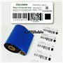 Calculable 11 cm X1476 '(110 mm X 450 m) rubans ruban transfert thermique Barcode ruban Cire Cire enrichi en résine pour Datamax