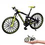 PSFDEWT Vélo à Doigts 4 x 3 x 4 vélos de Doigt délicats Cool modèles modèles Metal Solide Mini Simulation de vélo BMX BMX Mini v