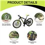 PSFDEWT Vélo à Doigts 4 x 3 x 4 vélos de Doigt délicats Cool modèles modèles Metal Solide Mini Simulation de vélo BMX BMX Mini v
