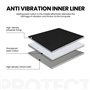 FEYUNYAN Sac de protection imperméable pour ordinateur portable de 14", sac de protection pour ordinateur portable, sac de trava