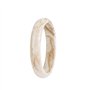 Hyclam Bracelet jonc classique à imprimé floral en résine pour mariage, fiançailles, fête d'anniversaire