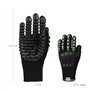 PHYTOTREE Gants de travail de l'industrie de la mécanique de gant de travail anti-vibration résistant aux coupures for perceuse 