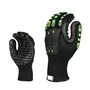 PHYTOTREE Gants de travail de l'industrie de la mécanique de gant de travail anti-vibration résistant aux coupures for perceuse 