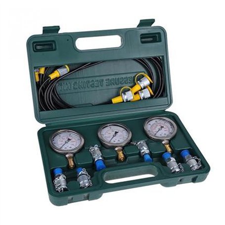Testeur hydraulique 35ED 250/400/600bar Kit de Test de pression hydraulique Kit de jauge hydraulique for machines de Constructio