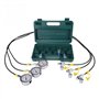 Testeur hydraulique 35ED 250/400/600bar Kit de Test de pression hydraulique Kit de jauge hydraulique for machines de Constructio