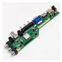 Yhytgbhk Kit de Carte contrôleur for téléviseur numérique LCD DVB-T2/DVB-T/DVB-C 15" HT150X02-100 LM150X08 1024 x 768, kit de Br