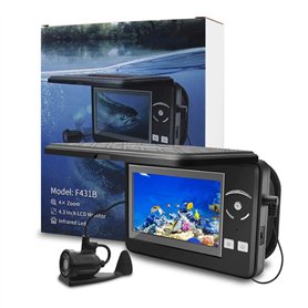 GMBAYUE Underwater Fishing Camera avec Moniteur LCD de 4