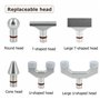 Outils De Réglage Chiropratique éLectriques 900N, Outil De Correction De Réglage Chiropratique à 9 Niveaux Avec 7 TêTes, 3 Types