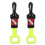 LIUZIKUN Lot de 2 Supports d'embouts buccaux Octopus avec Clip à Ressort pour détendeur de plongée sous-Marine